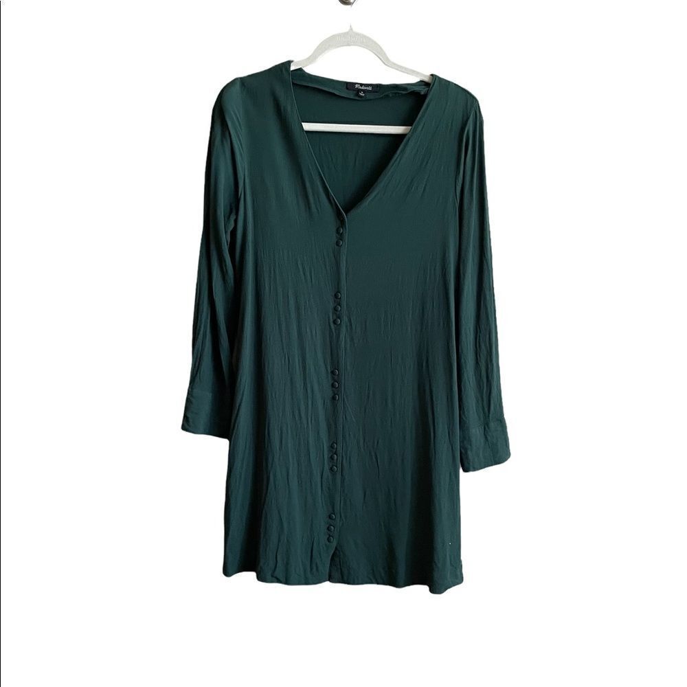 Madewell dark green dress M‎